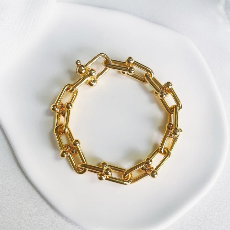 [⭐JeweliWhal]HARDWEAR GOLD BRACELET