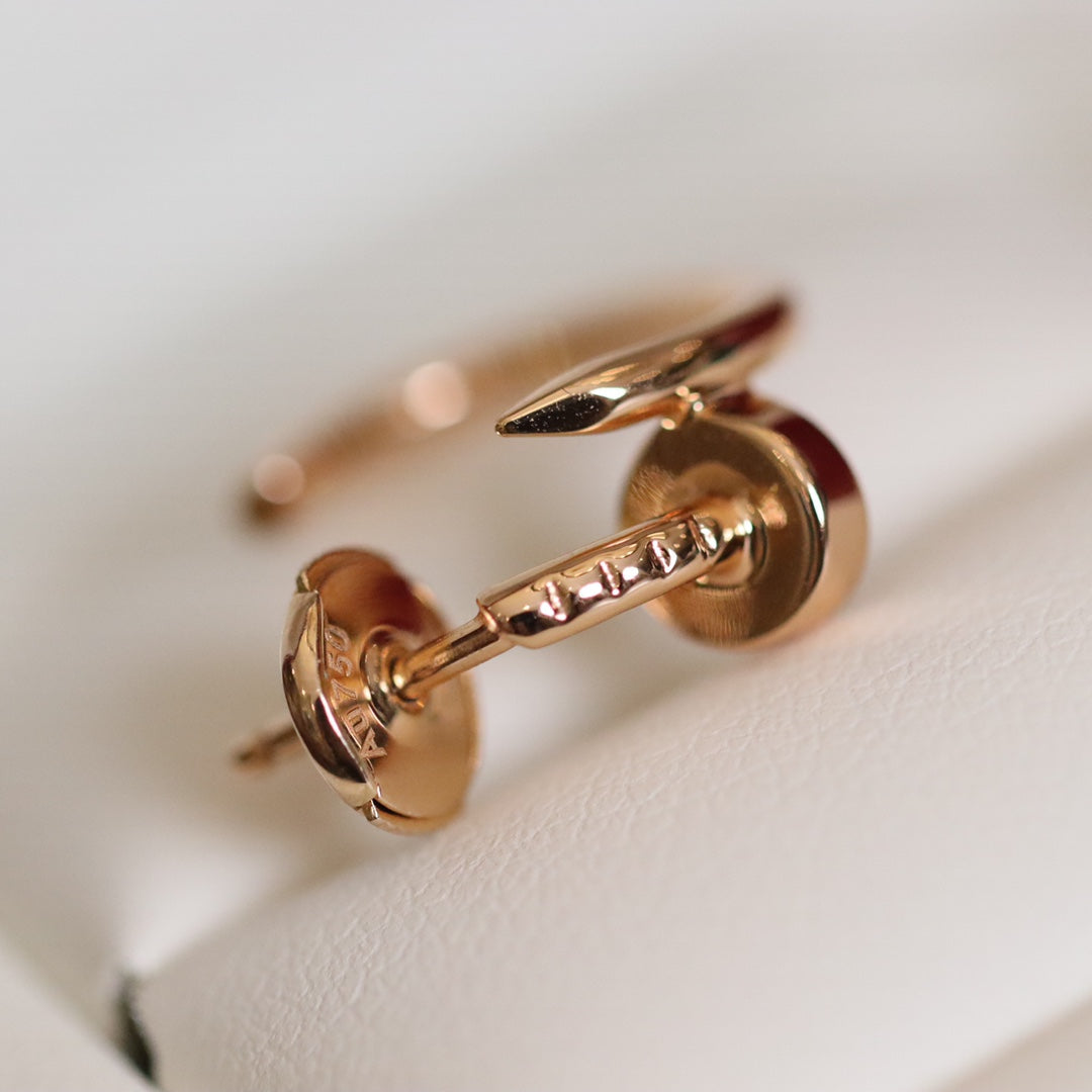 [⭐⭐JeweliWhal]JUSTE EARRINGS PINK GOLD