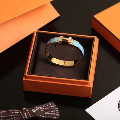[⭐⭐JeweliWhal]H CLOUD BLUE BRACELET GOLD DIAMOND