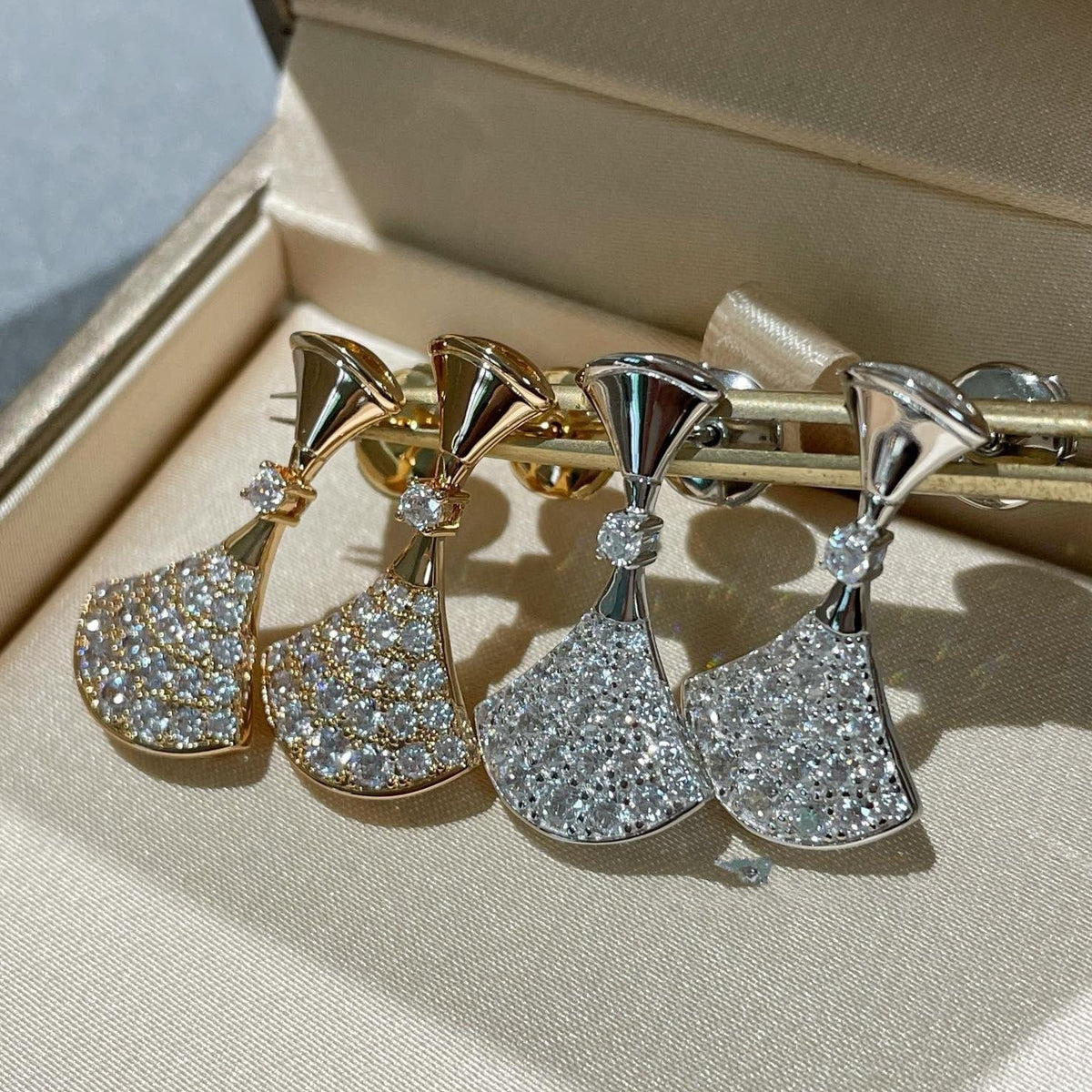 [⭐⭐JeweliWhal]DREAM EARRINGS DIAMOND