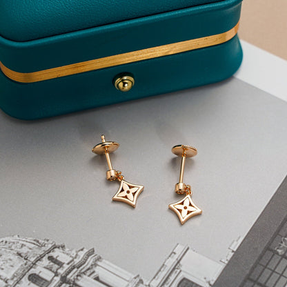 [⭐⭐JeweliWhal]STAR EARRINGS GOLD