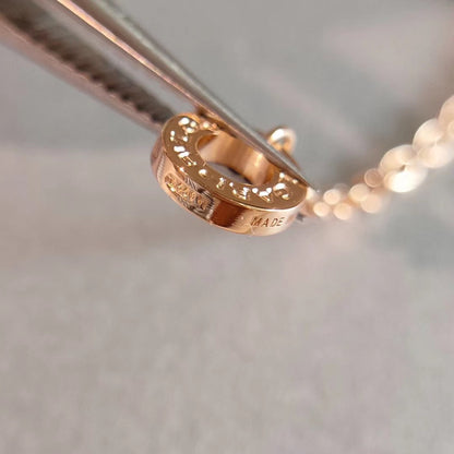[⭐⭐JeweliWhal]ZERO 1 NECKLACE PINK GOLD