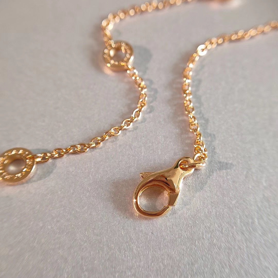 [⭐⭐JeweliWhal]ZERO 1 NECKLACE PINK GOLD