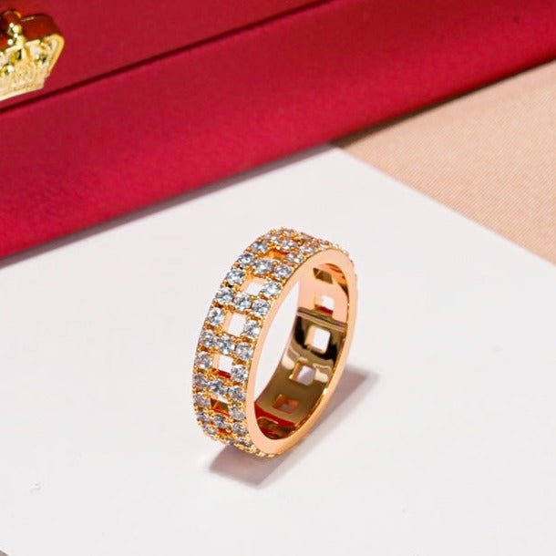 [⭐JeweliWhal]T TRUE DIAMOND 5.5MM RING