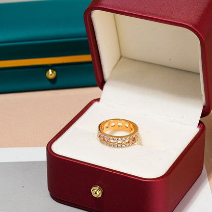 [⭐JeweliWhal]T TRUE DIAMOND 5.5MM RING