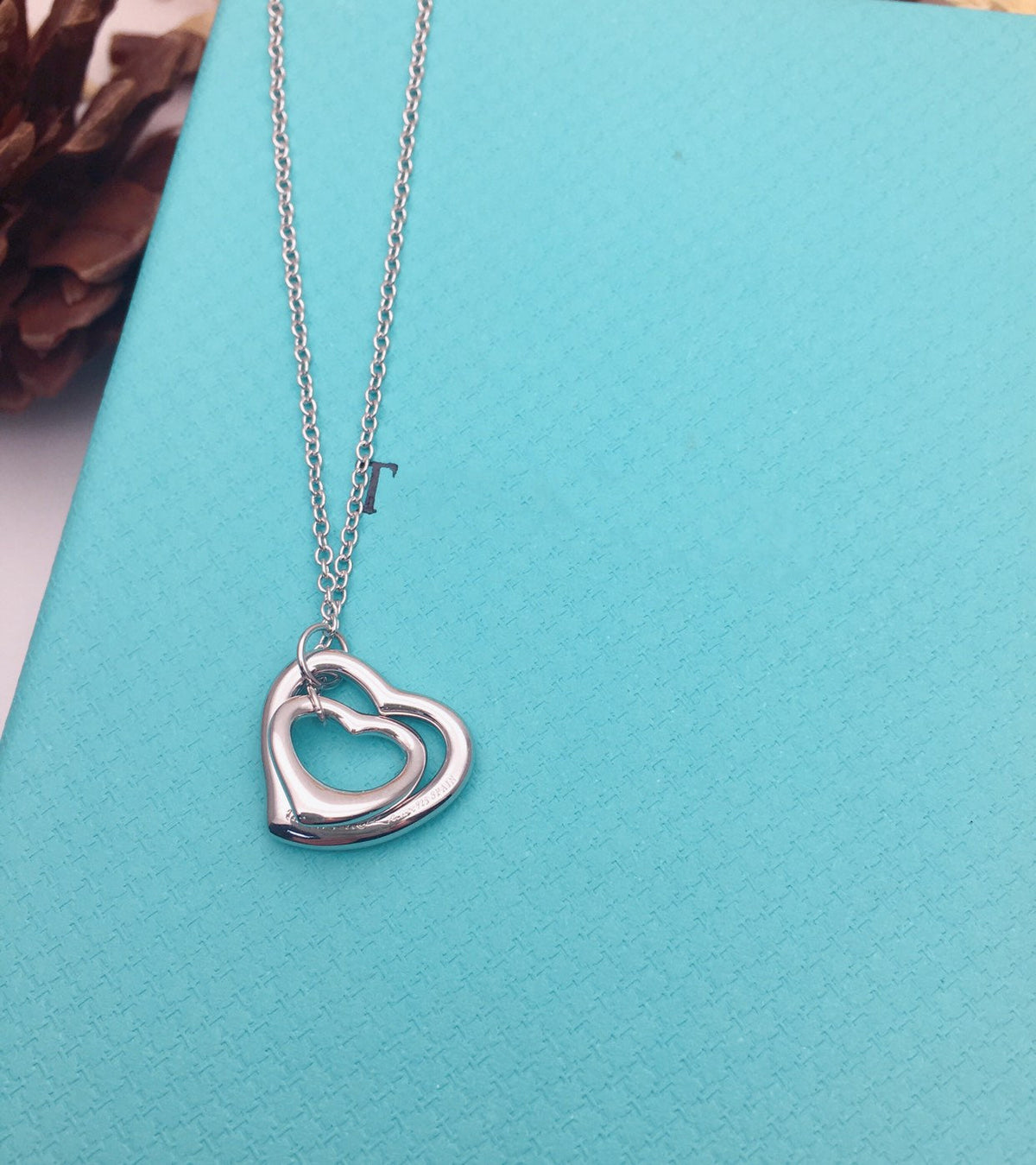 [⭐JeweliWhal]OPEN HEART SILVER NECKLACE