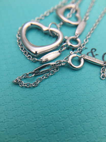 [⭐JeweliWhal]OPEN HEART SILVER NECKLACE