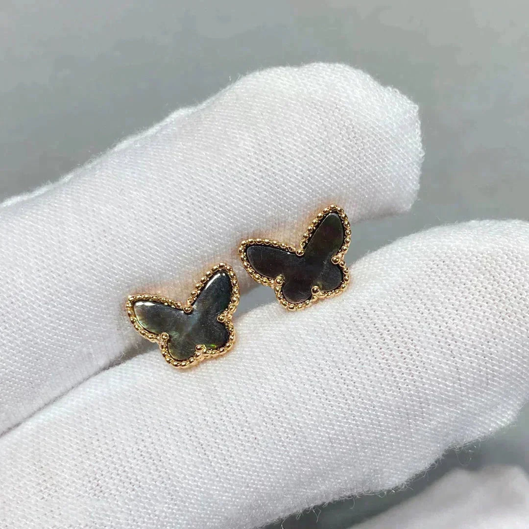 [⭐⭐JeweliWhal]BUTTERFLY DARK MOP  EARRINGS