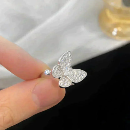 [⭐⭐JeweliWhal]BUTTERFLY DIAMOND RING