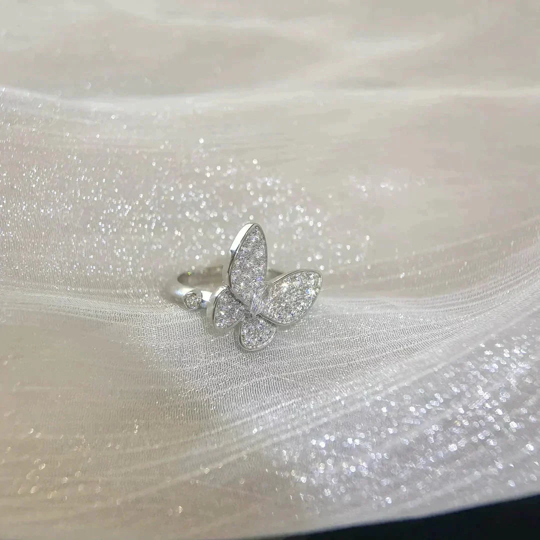 [⭐⭐JeweliWhal]BUTTERFLY DIAMOND RING