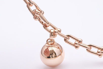[⭐JeweliWhal]HARDWEAR WRAP PINK GOLD BRACELET