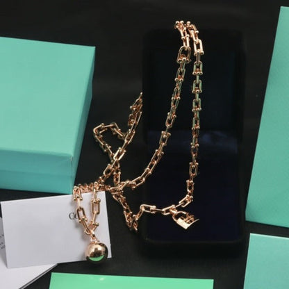 [⭐JeweliWhal]HARDWEAR PINK GOLD WRAP NECKLACE
