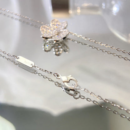 [⭐⭐JeweliWhal]FLOWER DIAMOND NECKLACE