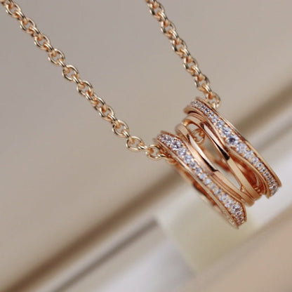 [⭐⭐JeweliWhal]ZERO 1 PINK GOLD NECKLACE