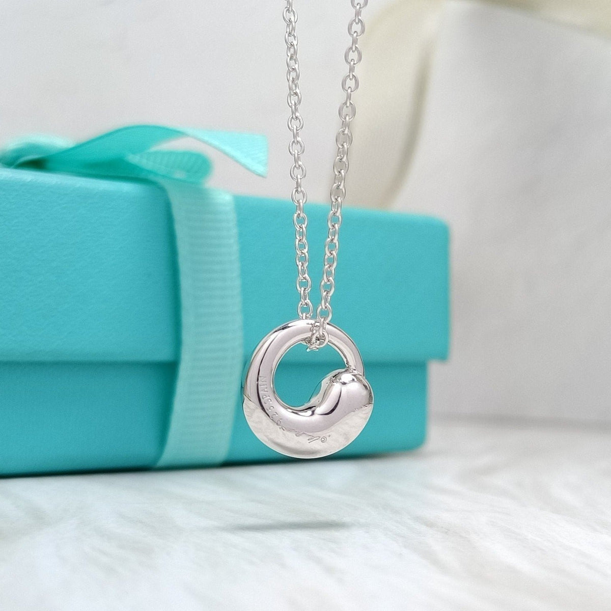 [⭐JeweliWhal]SNAIL PEDANT SILVER NECKLACE