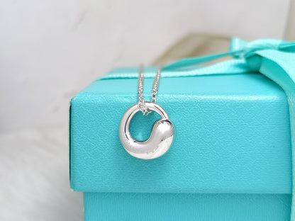 [⭐JeweliWhal]SNAIL PEDANT SILVER NECKLACE
