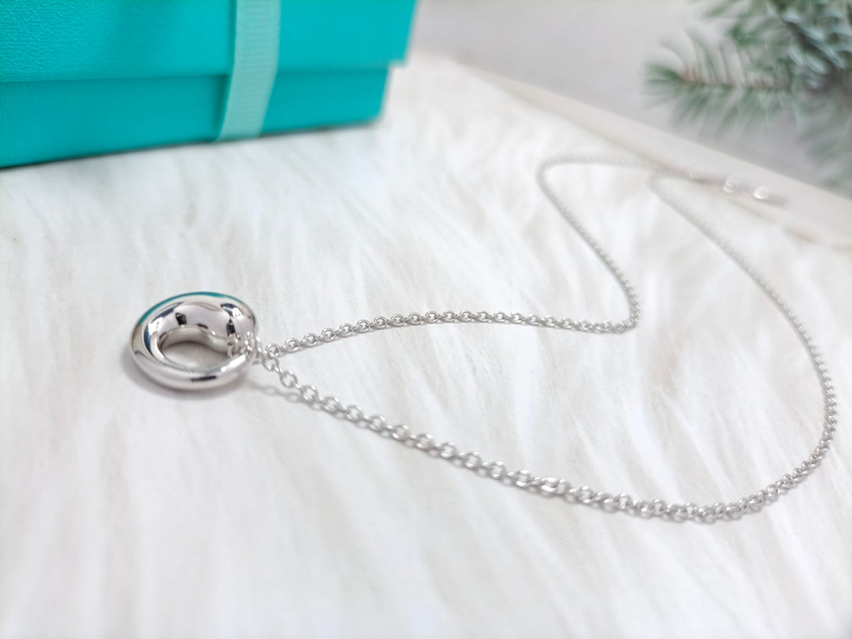 [⭐JeweliWhal]SNAIL PEDANT SILVER NECKLACE