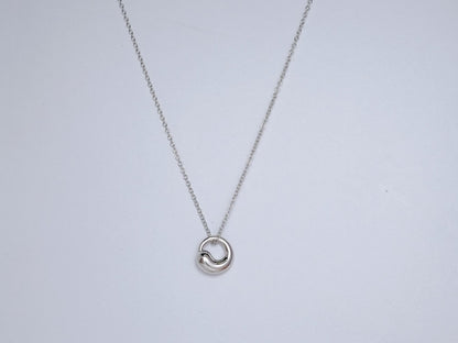 [⭐JeweliWhal]SNAIL PEDANT SILVER NECKLACE