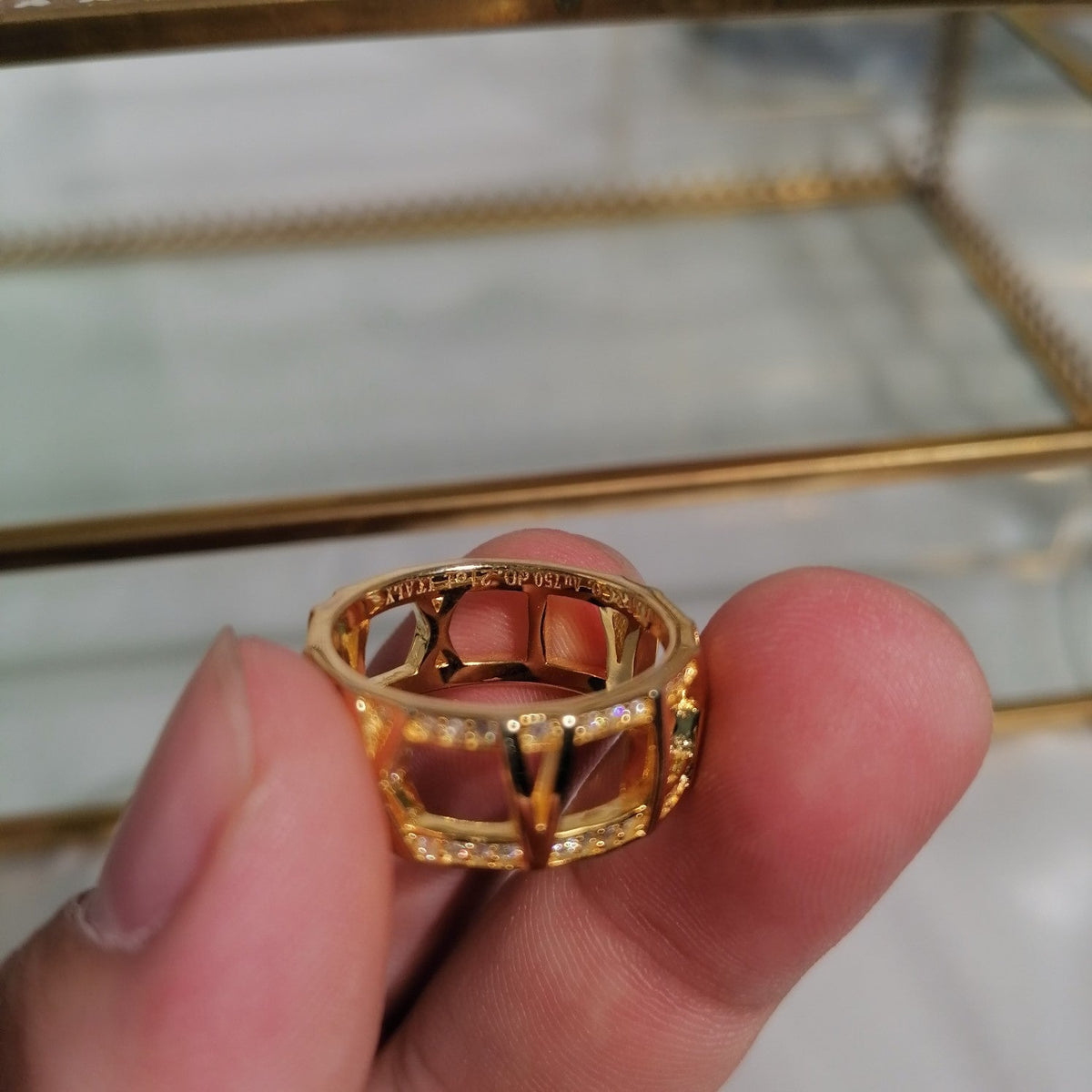 [⭐JeweliWhal]ATLAS LARGE OPEN DIAMOND RING