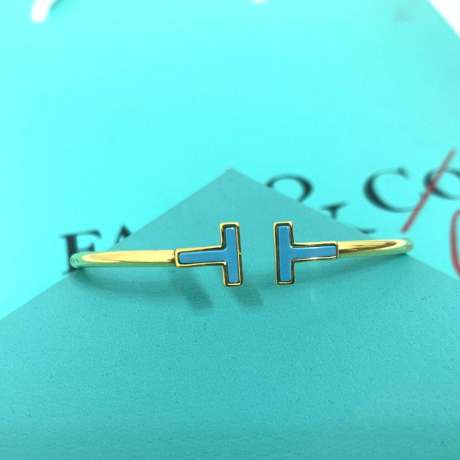 [⭐JeweliWhal]T BRACELET 1.8MM TURQUOISE