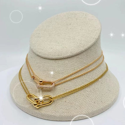 [⭐JeweliWhal]HARDWEAR GOLD DOUBLE LINK NECKLACE