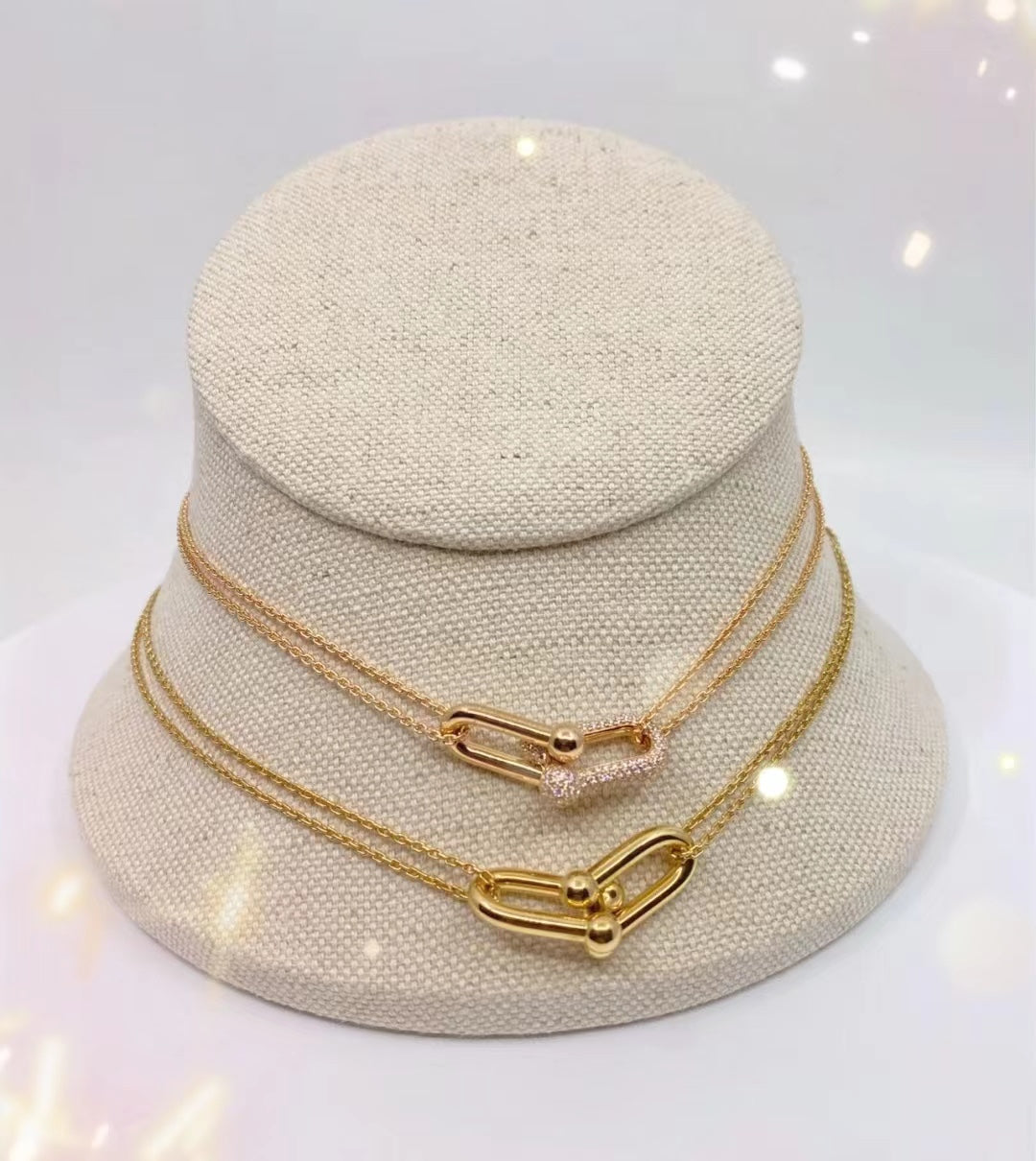[⭐JeweliWhal]HARDWEAR GOLD DOUBLE LINK NECKLACE