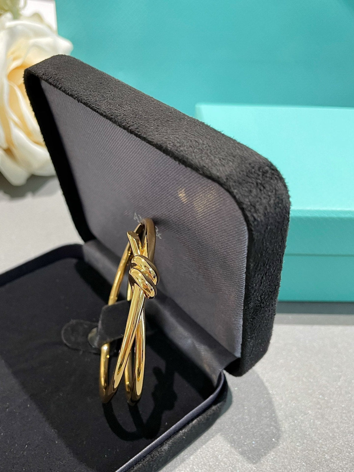 [⭐JeweliWhal]KNOT DOUBLE ROW GOLD BRACELET