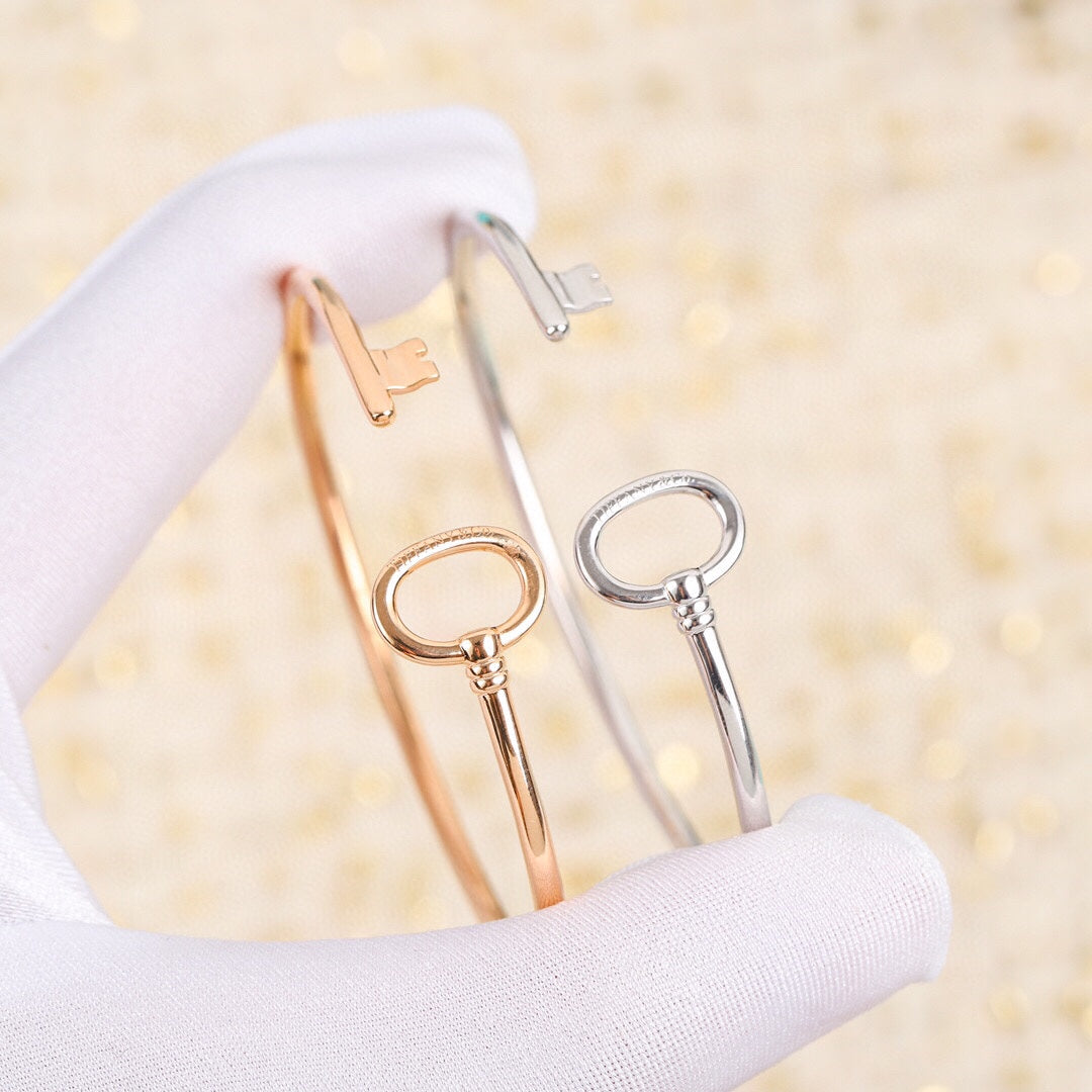 [⭐JeweliWhal]KEY WIRE OVAL BRACELET