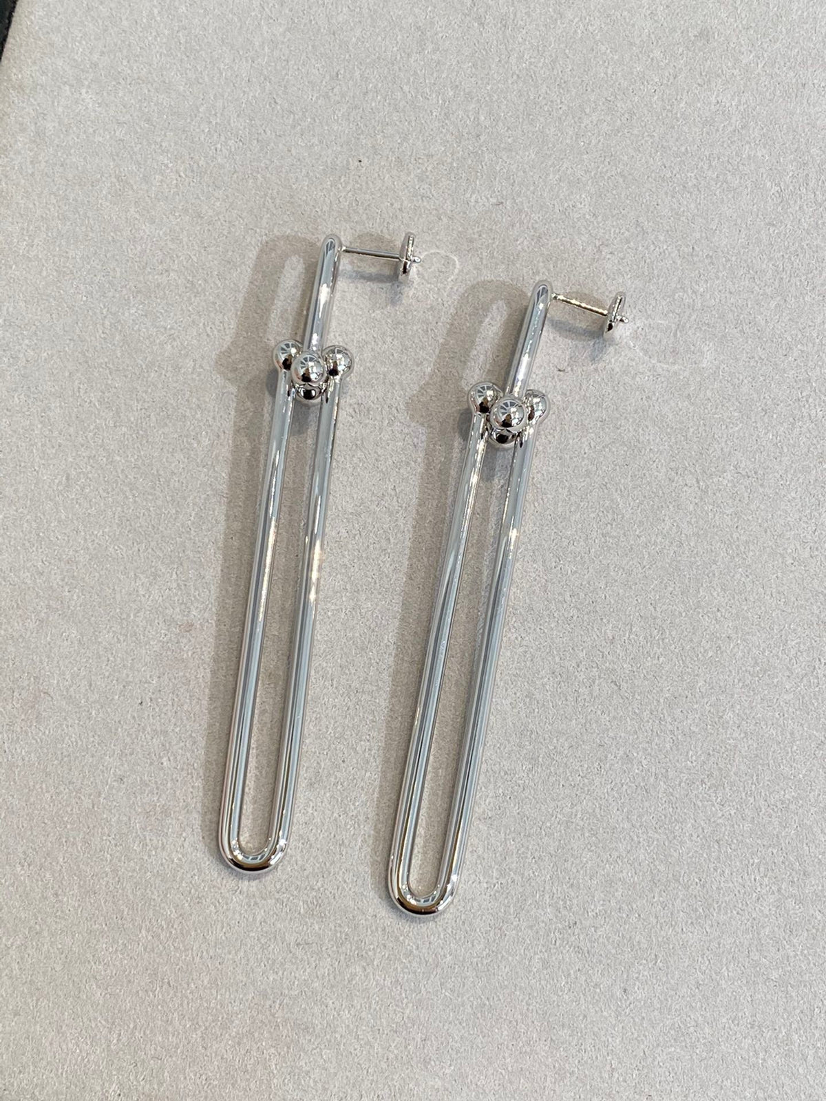 [⭐JeweliWhal]HARDWEAR DOUBLE LONG LINK EARRINGS