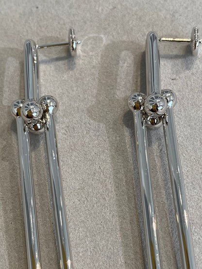 [⭐JeweliWhal]HARDWEAR DOUBLE LONG LINK EARRINGS