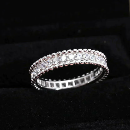[⭐⭐JeweliWhal]PERLEE DIAMOND SILVER RING