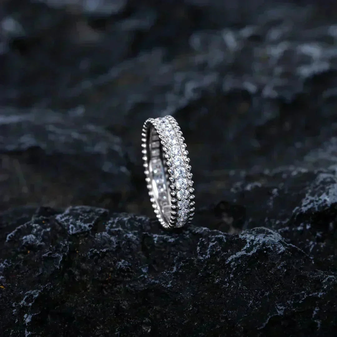 [⭐⭐JeweliWhal]PERLEE DIAMOND SILVER RING