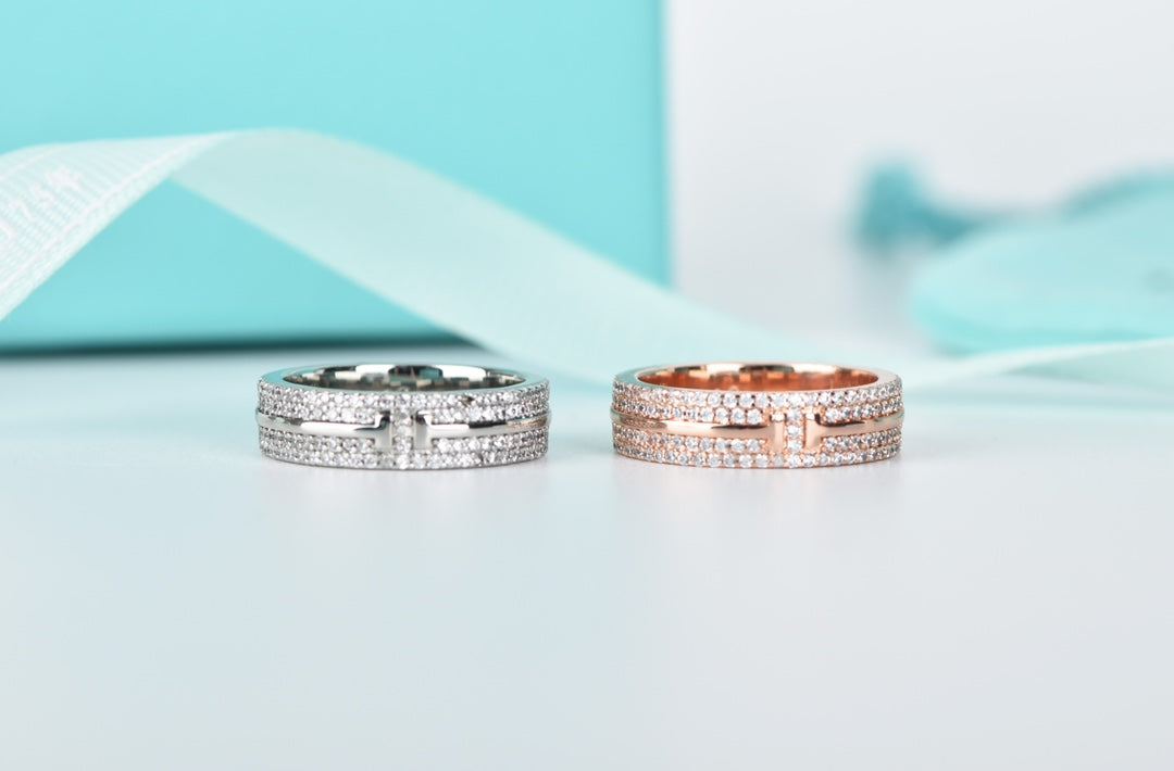 [⭐JeweliWhal]T WIRE DIAMOND RING