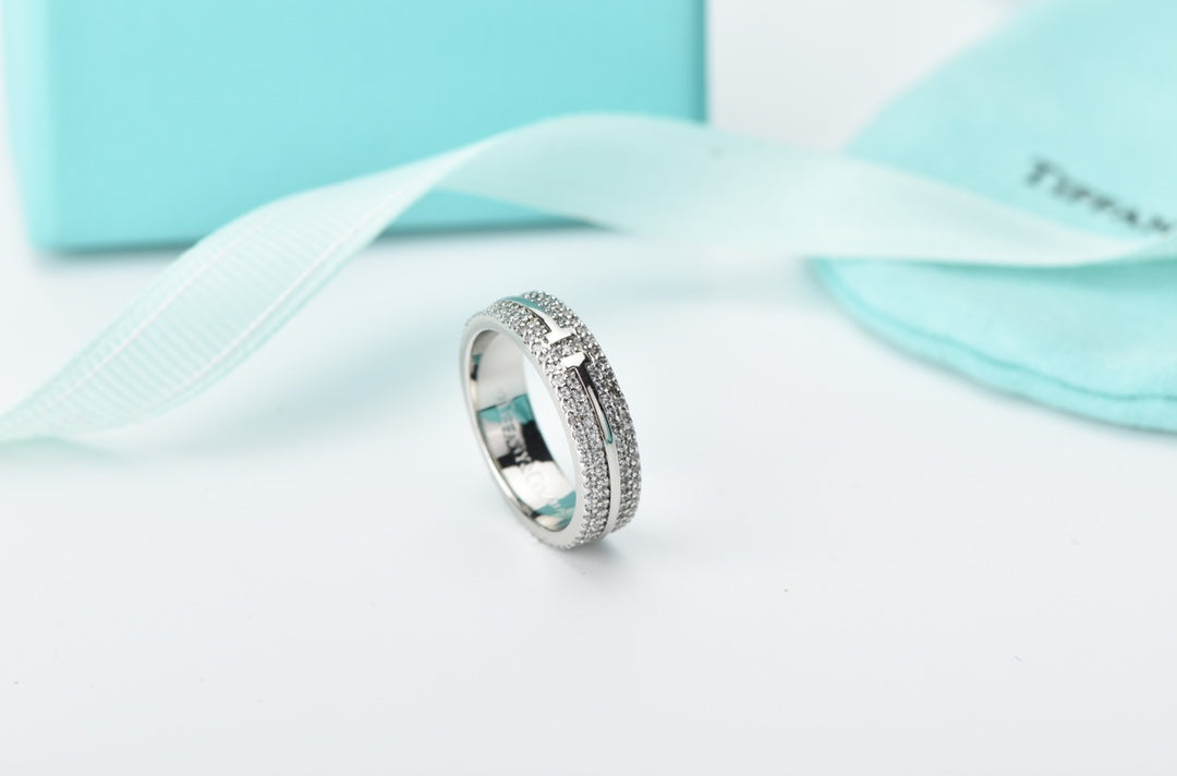 [⭐JeweliWhal]T WIRE DIAMOND RING