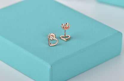 [⭐JeweliWhal]OPEN HEART STUD EARRINGS