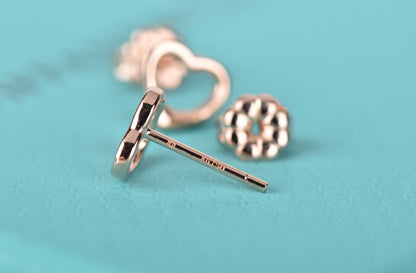 [⭐JeweliWhal]OPEN HEART STUD EARRINGS
