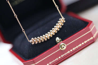 [⭐⭐JeweliWhal]CLASH PINK GOLD NECKLACE