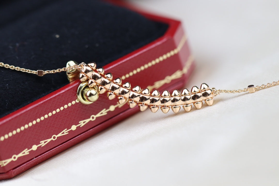 [⭐⭐JeweliWhal]CLASH PINK GOLD NECKLACE
