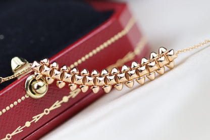 [⭐⭐JeweliWhal]CLASH PINK GOLD NECKLACE