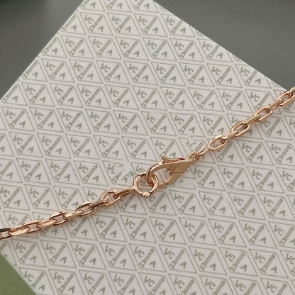 [⭐⭐JeweliWhal]LUCKY SPRING 15 MOTIFS ROSE GOLD NECKLACE