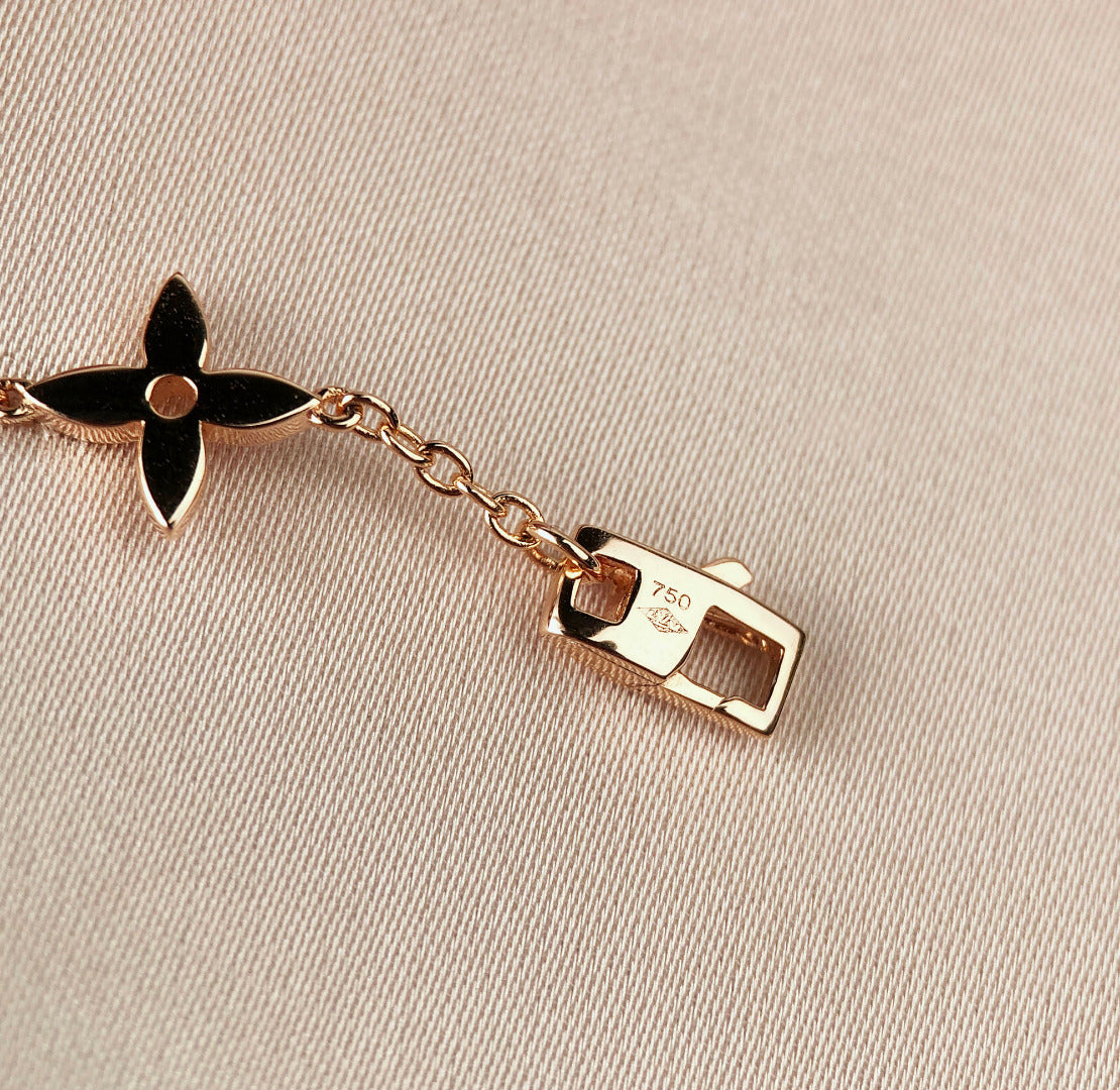 [⭐⭐JeweliWhal]STAR AND SUN 7 MOTIFS GOLD BRACELET