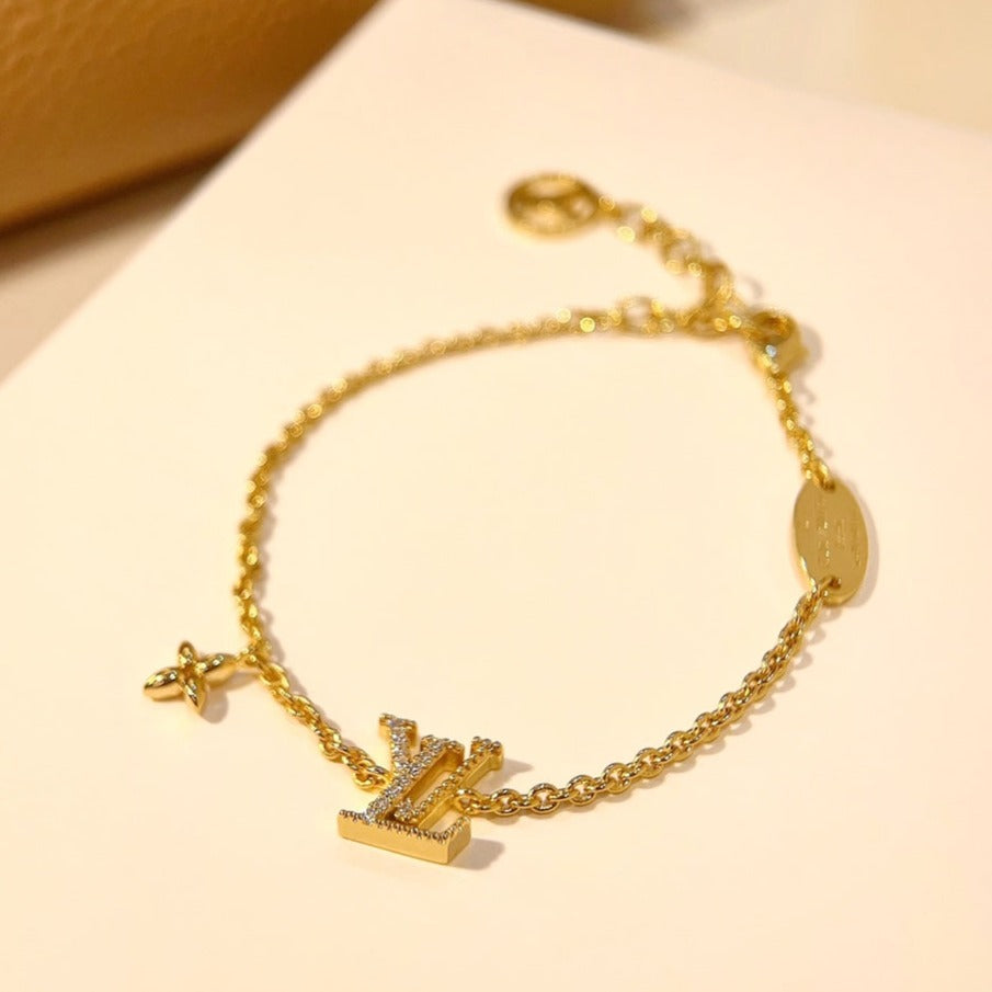 [⭐⭐JeweliWhal]LOGO STAR MOTIF GOLD BRACELET