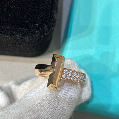 [⭐JeweliWhal]T WIRE MEDIUM DIAMOND RING