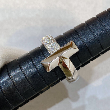 [⭐JeweliWhal]T WIRE MEDIUM DIAMOND RING