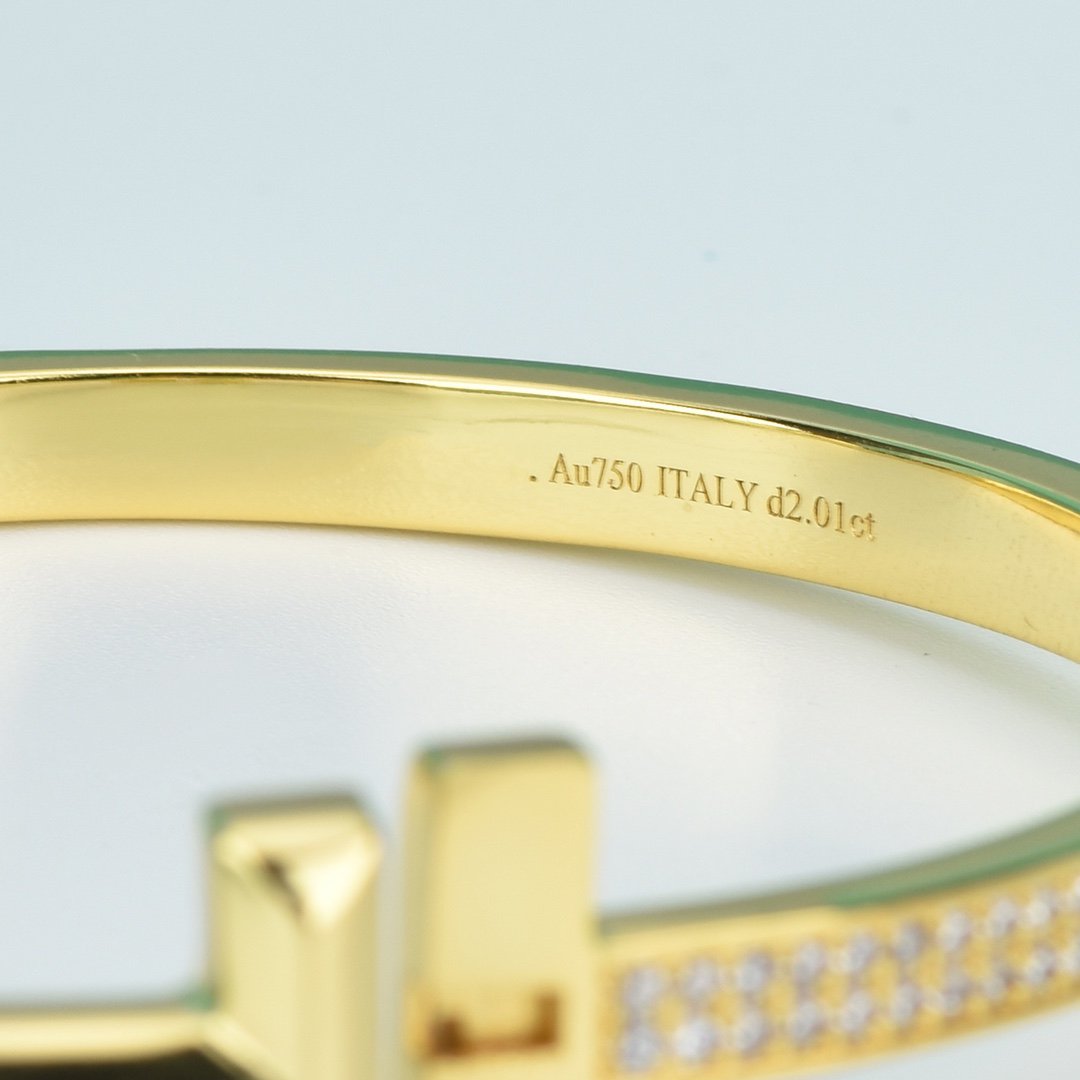 [⭐JeweliWhal]WIDE DIAMONDS HINGED BANGLE