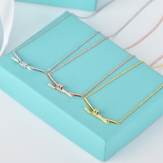 [⭐JeweliWhal]KNOT NECKLACE