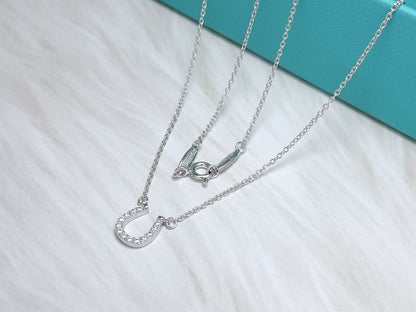 [⭐JeweliWhal]U PEDANT DIAMOND NECKLACE