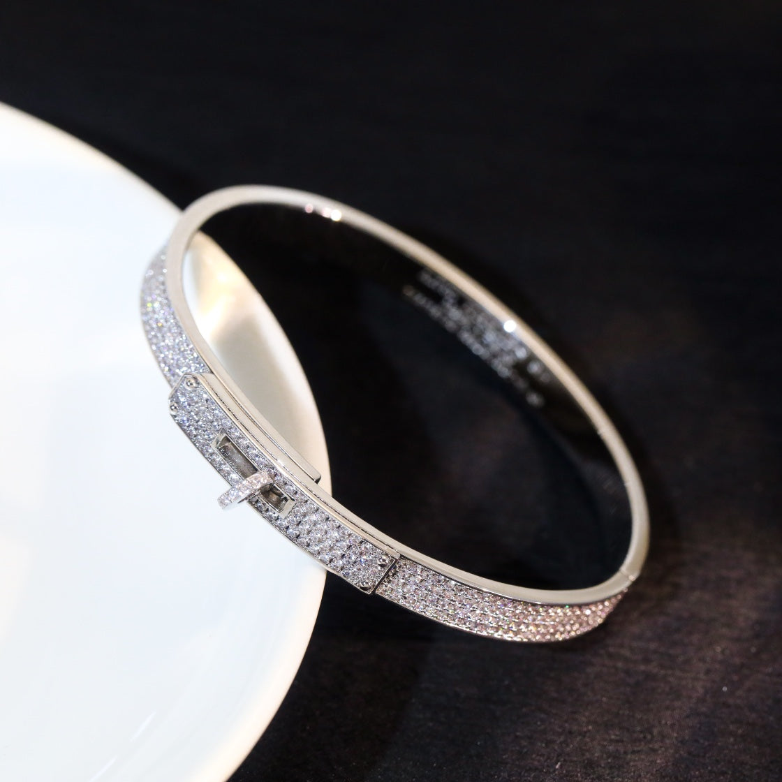 [⭐⭐JeweliWhal]KELLY BRACELET DIAMOND PAVED