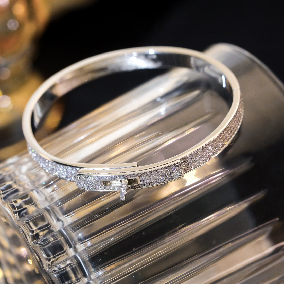 [⭐⭐JeweliWhal]KELLY BRACELET DIAMOND PAVED