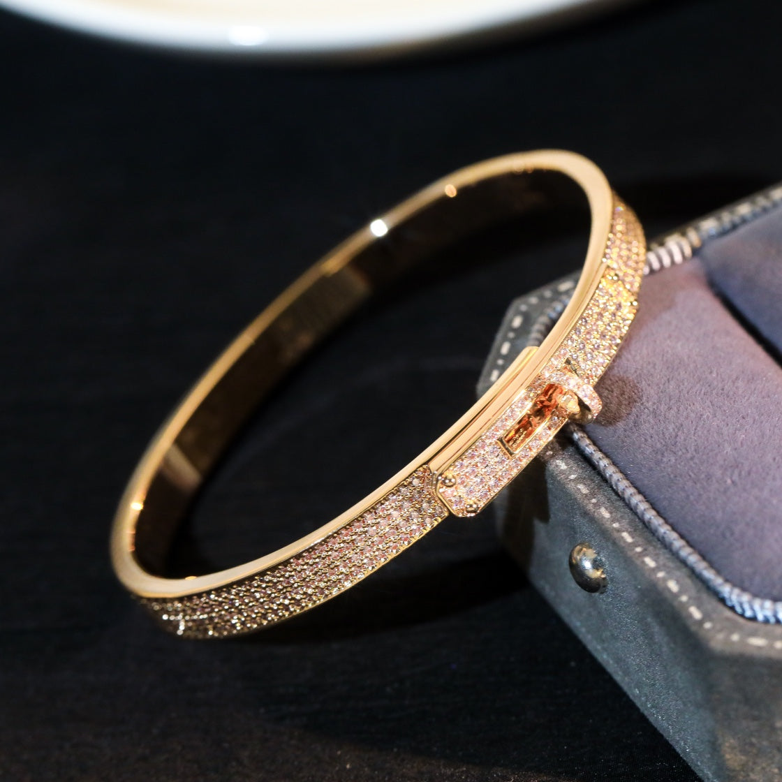 [⭐⭐JeweliWhal]KELLY BRACELET DIAMOND PAVED